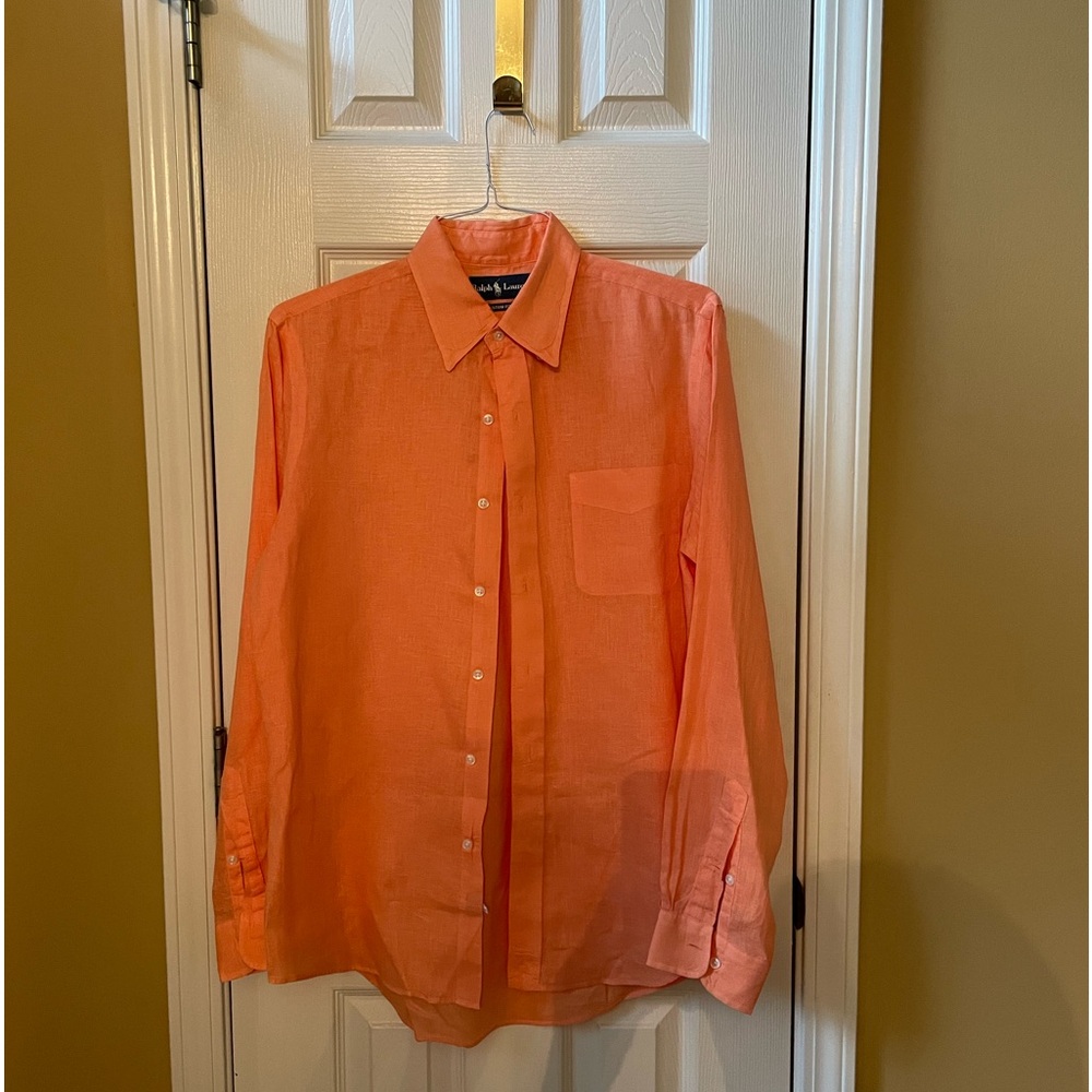 Men's Ralph Lauren size M long sleeve summer polo